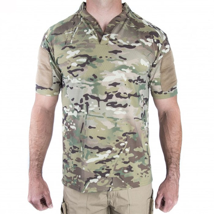 VELOCITY SYSTEMS BOSS RUGBY SHIRT SHORT SLEEVE MULTICAM MED