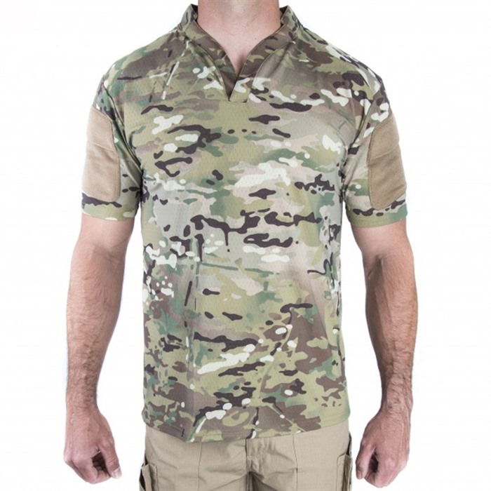 VELOCITY SYSTEMS BOSS RUGBY SHIRT SHORT SLEEVE MULTICAM XL