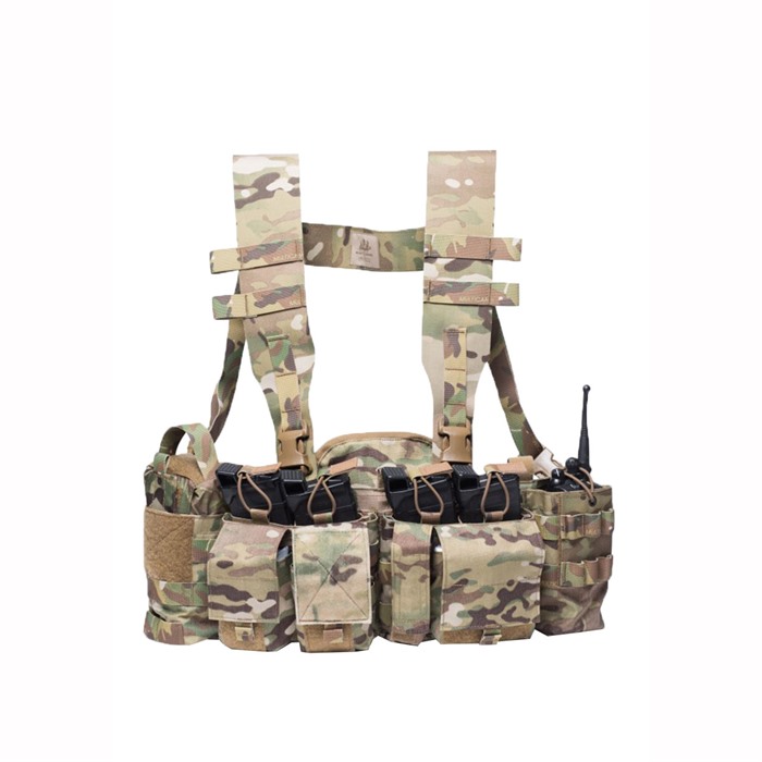 VELOCITY SYSTEMS UW CHEST RIG 'THE PUSHER' GEN IV MULITCAM