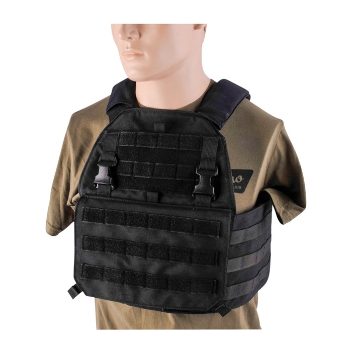 VELOCITY SYSTEMS SMALL/MEDIUM PLATE CARRIER BLACK