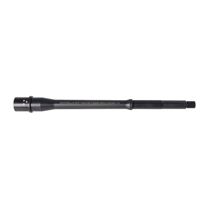 Brownells BN-15A58C11NGQ 11.5" Hybrid AR-15 Barrel 5.56mm NATO Black