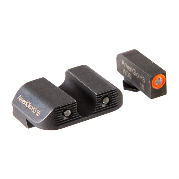 AmeriGlo GL-5517 3-Dot ProGlo Sight Set for Glock 17/19/26 Gen5