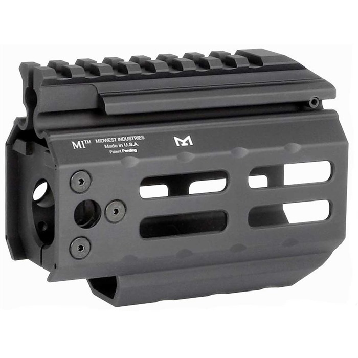 Midwest Industries MI-CZ4.25M Handguard 4.25" Aluminum M-LOK Black