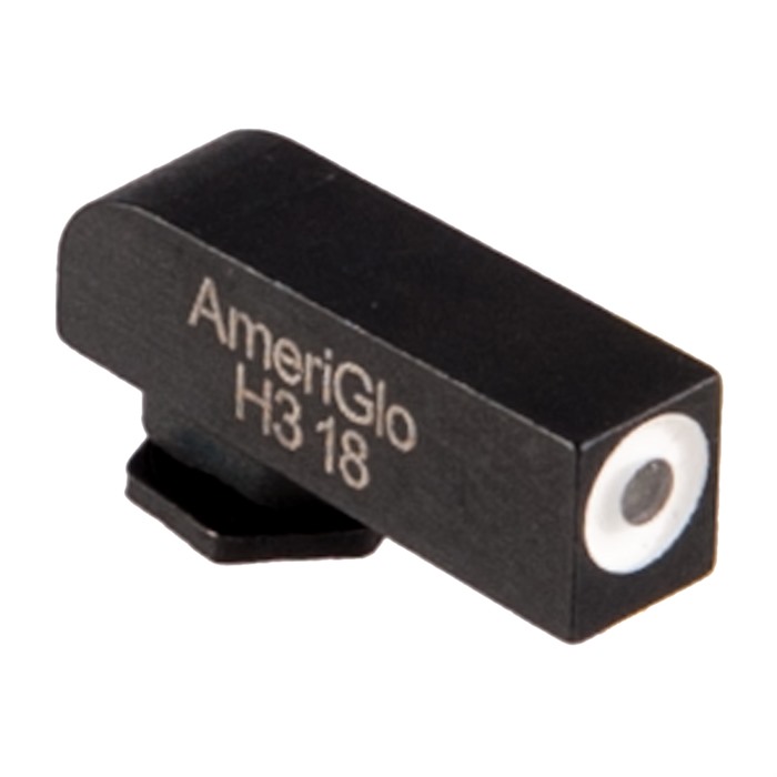 0.165''X0.140'' GREEN W/WHITE OUTLINE SIGHT FOR GLOCK~