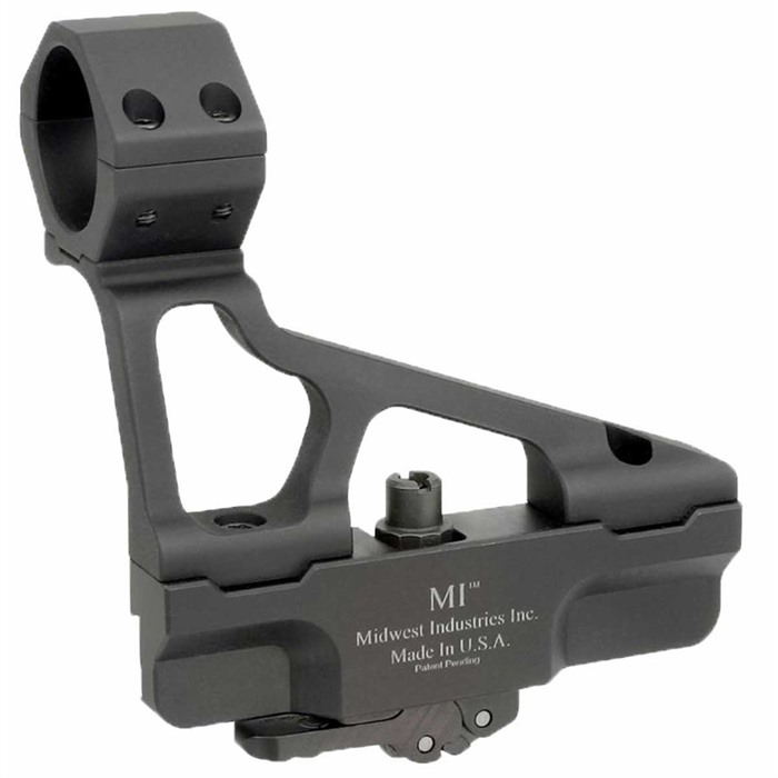 Midwest Industries MI-AKSMG2-30MM AK-47 30mm Red Dot Side Mount Aluminum