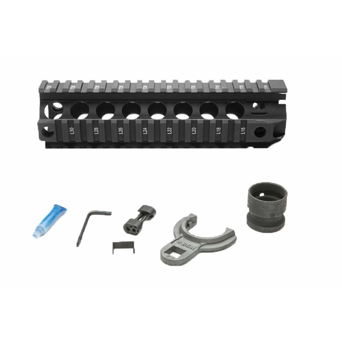 Bravo Company BCM-QRF-8 8" AR-15 Picatinny Quad Rail Aluminum Black - Bravo Company Manufacturing - 5.56