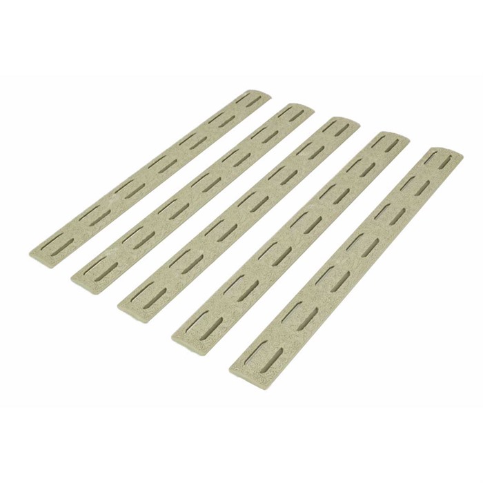BCM RAIL PANEL KIT M-LOK 5.5" FDE 5 PACK - Bravo Company Manufacturing