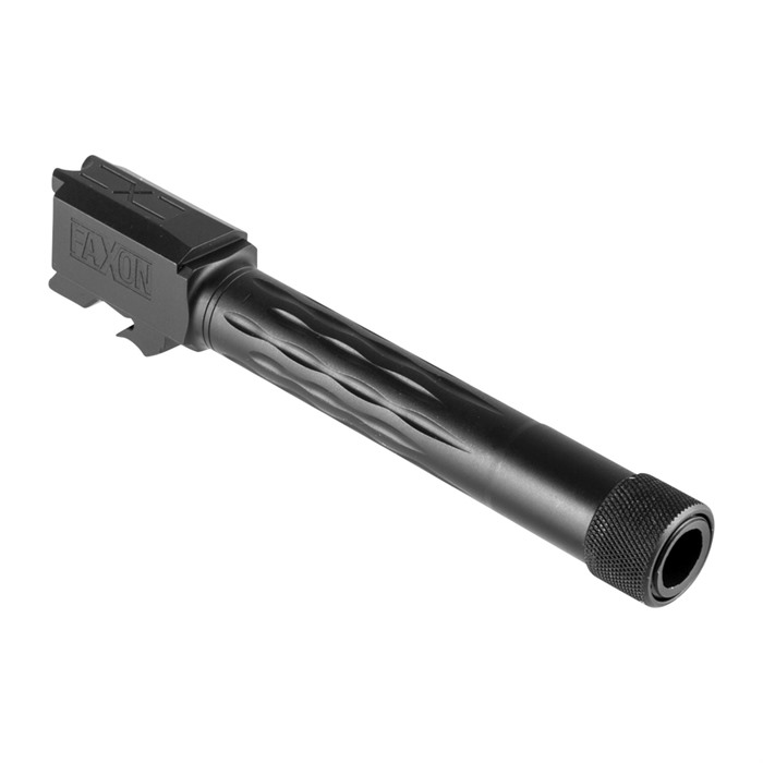 Faxon M&PB910NFLOQ-T 9mm Flame Flute Threaded Barrel Black - FAXON FIREARMS - 9 MM LUGER
