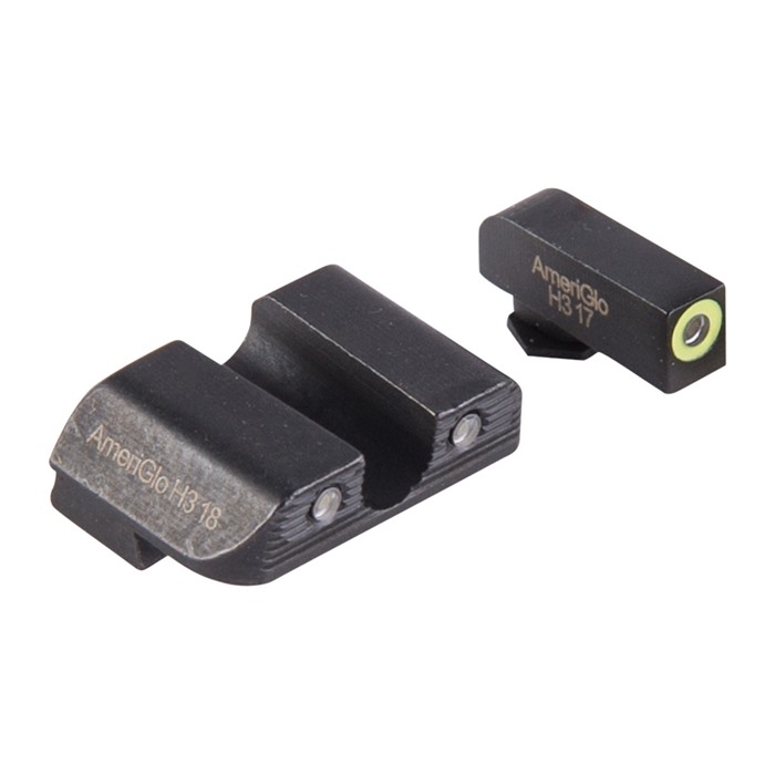 AmeriGlo GL-952 3-Dot ProGlo Night Sight Set for Glock 9/40/357