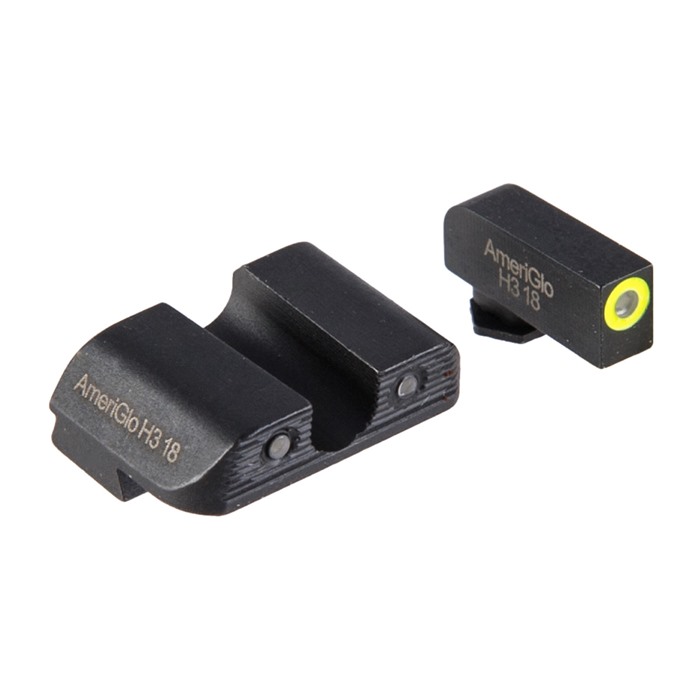 AmeriGlo GL-5617 3-Dot ProGlo Sight Set for Glock 17/19 Gen5