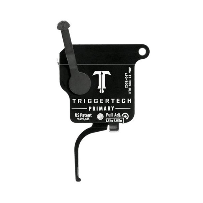 TriggerTech Trigger 1.5-4LB f/Remington 700 Primary Flat RH R70-SBB-14-TBF - TriggerTech