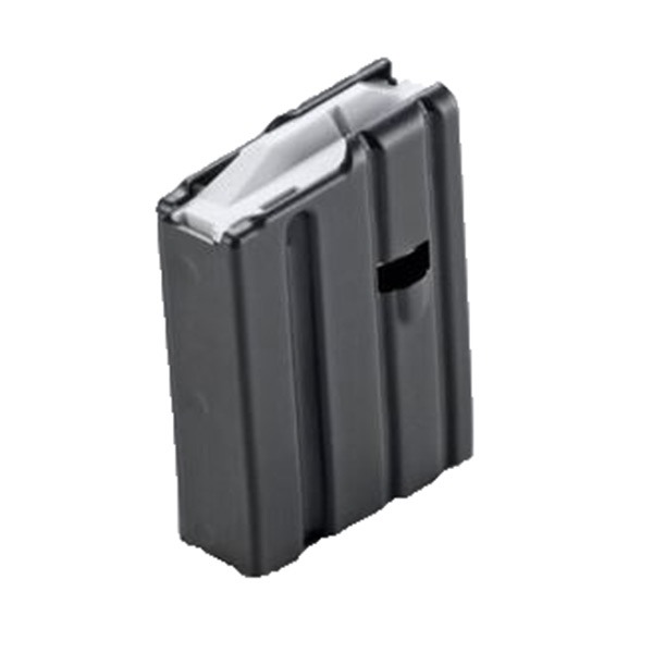 E-Lander F-99913740 4-Round 6.5 Grendel AR-15 Steel Magazine Black