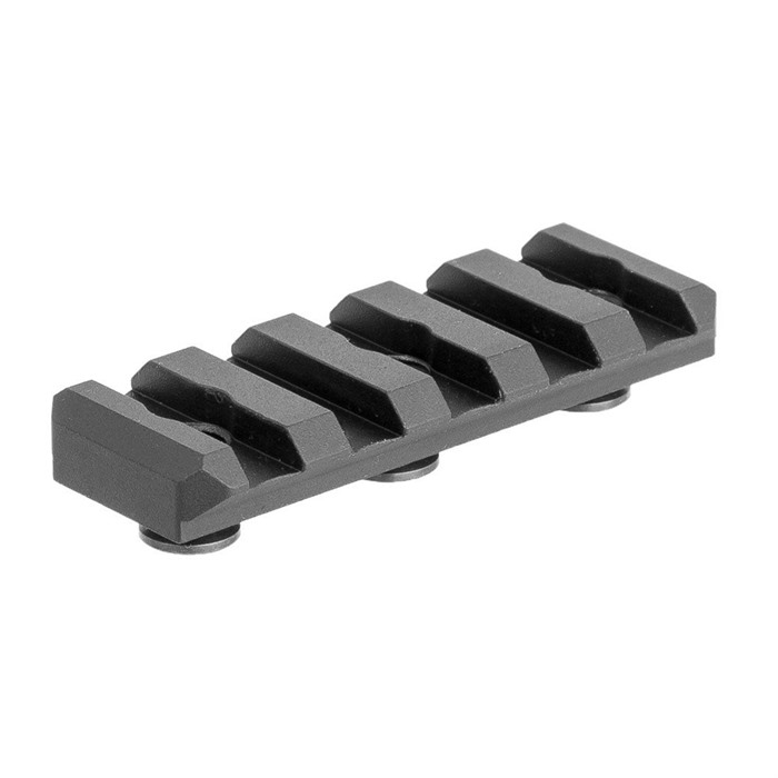 Arisaka LPR-K KeyMod 5 Slot Low Profile Picatinny Rail, 2.15" Black