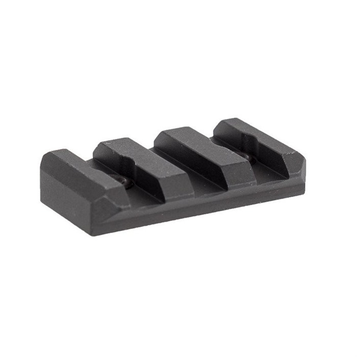 Arisaka LPR-K-3 KeyMod Low Profile 3 Slot Picatinny Rail Black 1.37"
