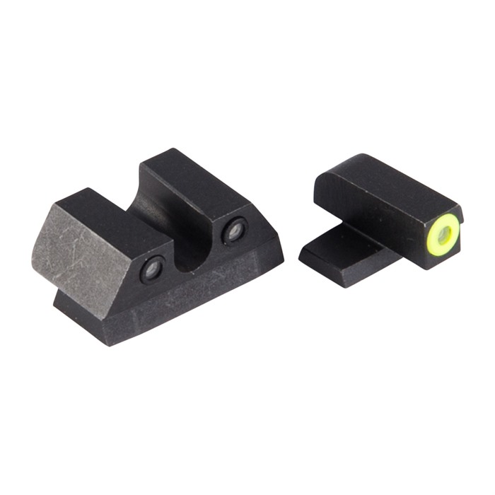 Night Fision SIG-177-007-YGZ Tritium Night Sights 9mm/357 Yellow/Black
