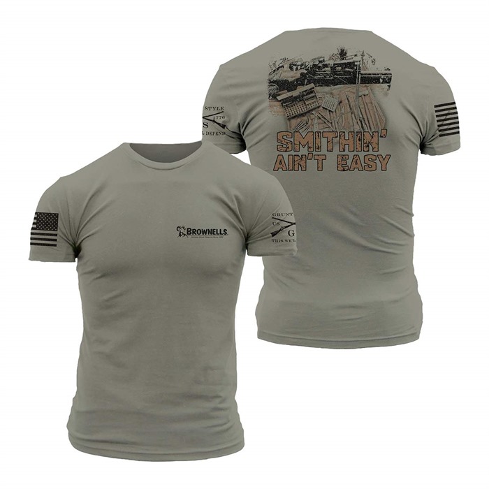 Bolt Gun Smithing Aint Easy Shirts GrMed GSRS9066