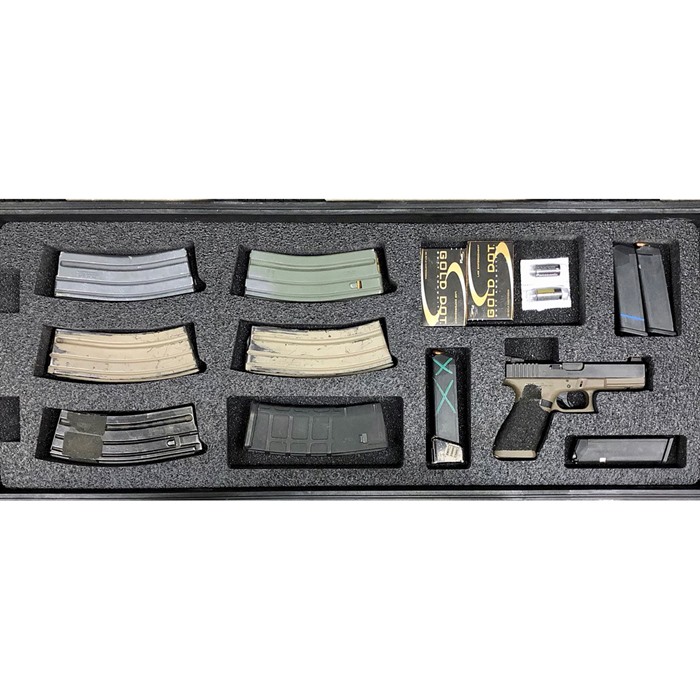 GUNFORMZ AR-15 PELICAN 1700 V2 BOTTOM LAYER FOAM INSERT