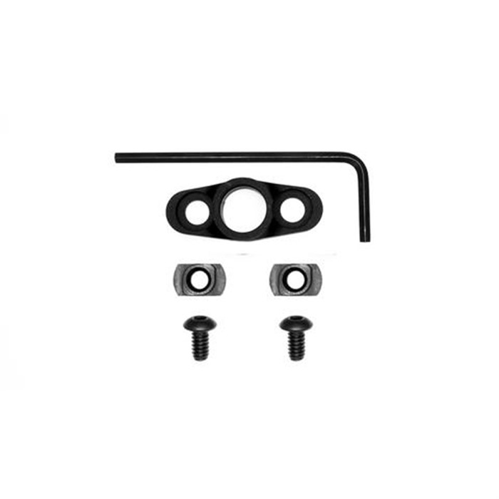 Grovtec USA Inc. FLANGED Push Button Bs M-Lock Non Rotating Black