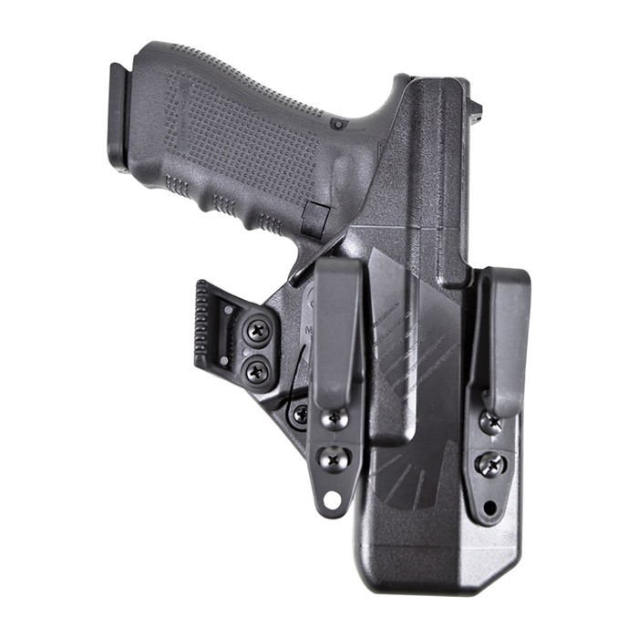 RAVEN CONCEALMENT SYSTEMS G17 EIDOLON FULL KIT HOLSTER LEFT HAND 1.5 OVERHOOKS BLACK