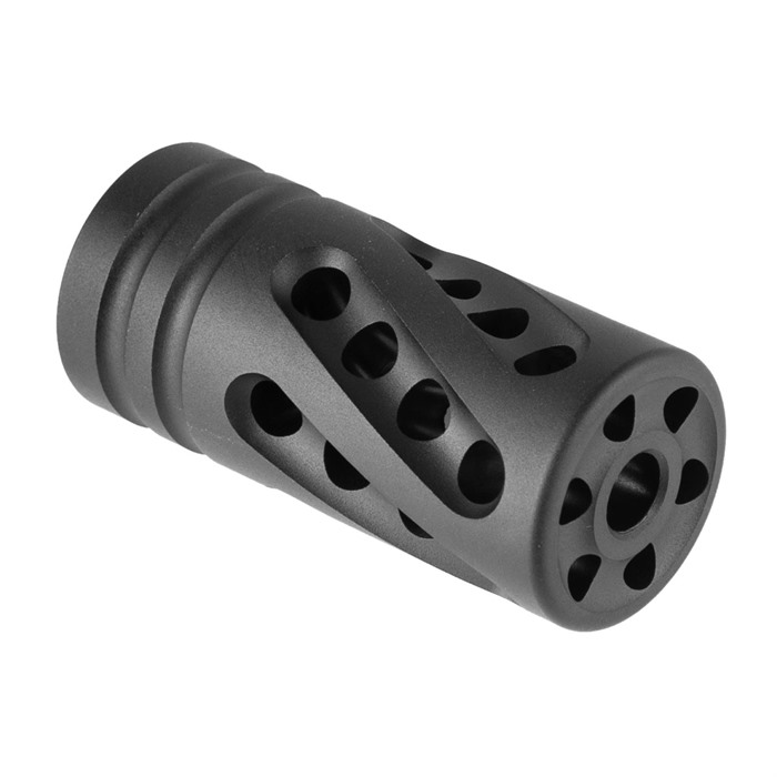 TACSOL Compensator Pac-Lite 1" .22LR 1/2X28 TPI Matte Black