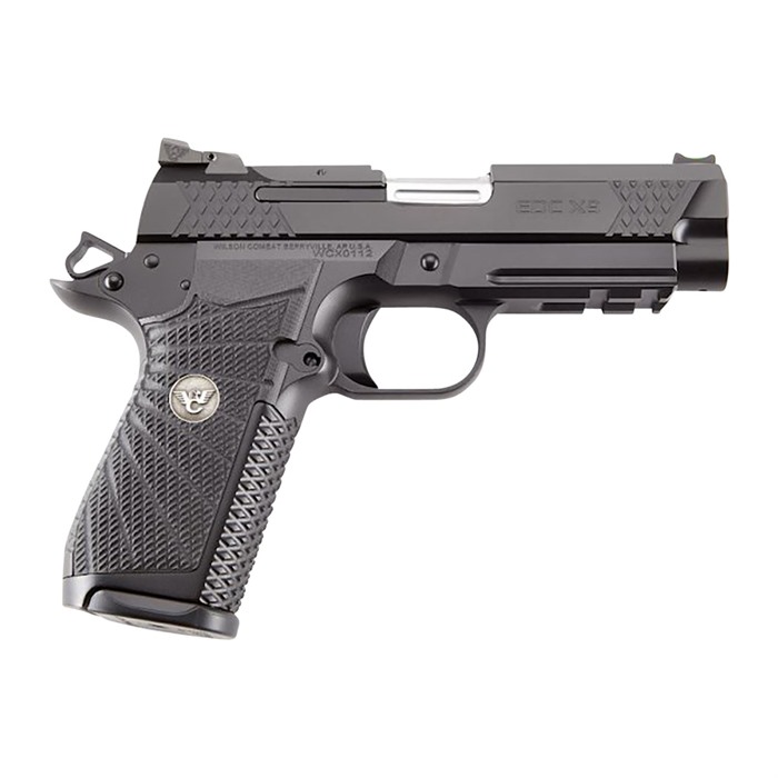 Wilson Combat EDCX-CPR-9 9mm EDC X9 Pistol 4" Black LightRail 2 Mags