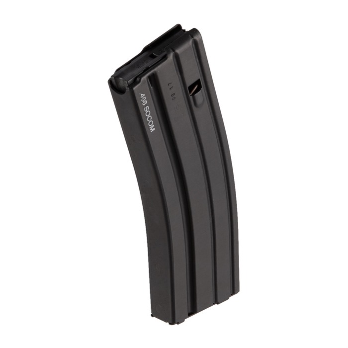 D&H Tactical DHT11907RT .458 SOCOM 10-Round Magazine Black Laser Logo