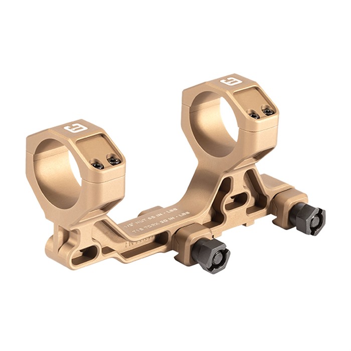 BADGER ORDNANCE 34MM 1.93" 0 MOA MODULAR MOUNT TAN