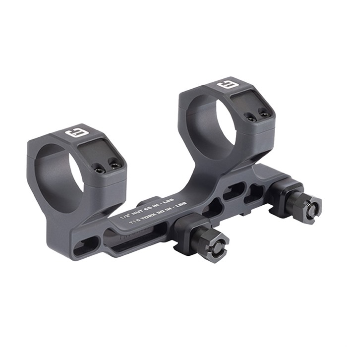 BADGER ORDNANCE 30MM 1.70" 0 MOA MODULAR MOUNT BLACK