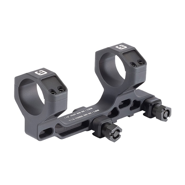 BADGER ORDNANCE 34MM 1.70" 0 MOA MODULAR MOUNT BLACK