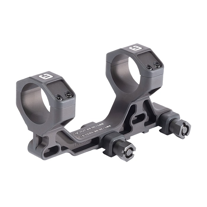 BADGER ORDNANCE 30MM 1.93" 0 MOA MODULAR MOUNT BLACK