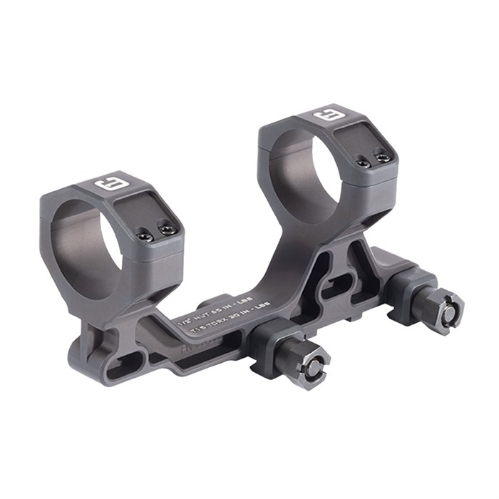 BADGER ORDNANCE 34MM 1.93" 0 MOA MODULAR MOUNT BLACK