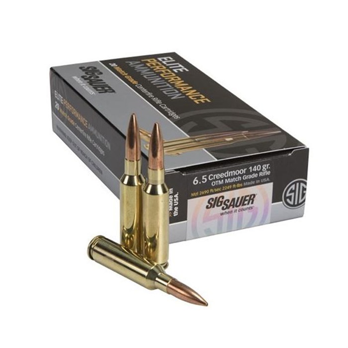 SIG SAUER, INC. MARKSMAN ELITE 6.5 CREEDMOOR 140GR MATCH OTM 200/CASE