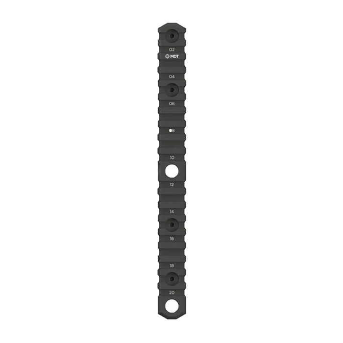 MDT 103459-BLK 8.6" M-LOK Picatinny Rail with Flush Cup Sling Mounts