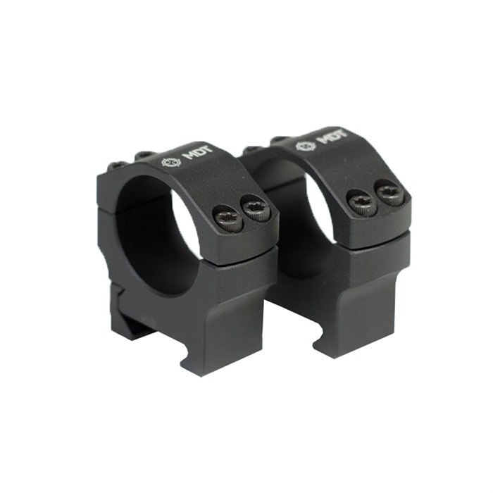 MDT 103343-BLK 1" Medium Scope Rings Matte Black