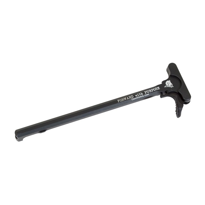 ODIN Works ACC-CH-XCH-AR10-BLK AR 308 Extended Charging Handle Black