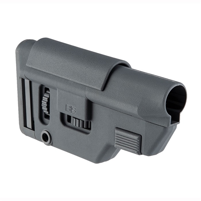 B5 SYSTEMS COLLAPSIBLE PRECISION STOCK 556 WOLF GREY- MEDIUM-img-0