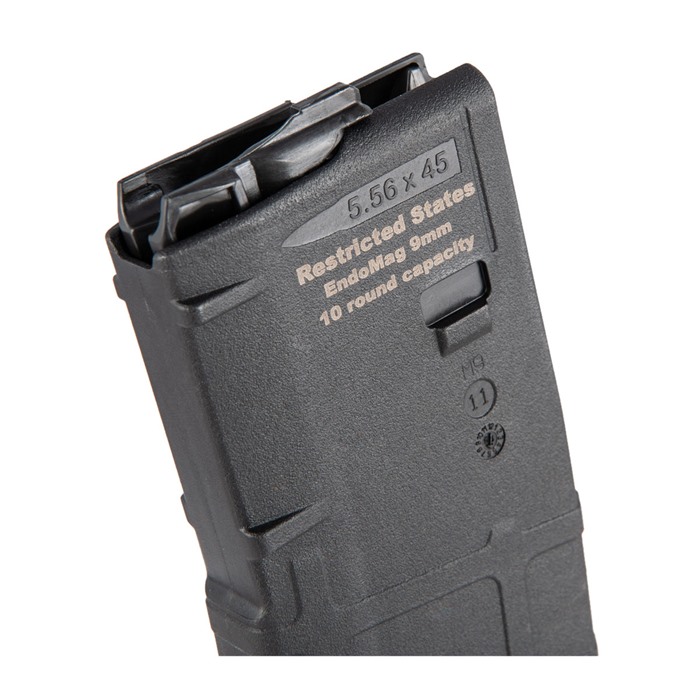 MEAN ARMS 2101169 AR-9 ENDOMAG 9mm 10-Round Black Magazine