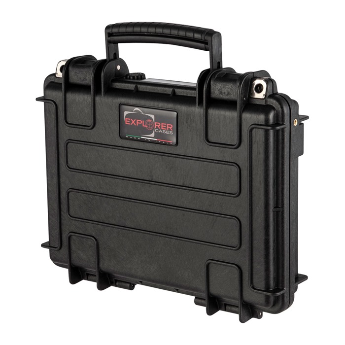 Explorer Cases ECPC-3005KTB Single Pistol Case with Soft Bag, Black