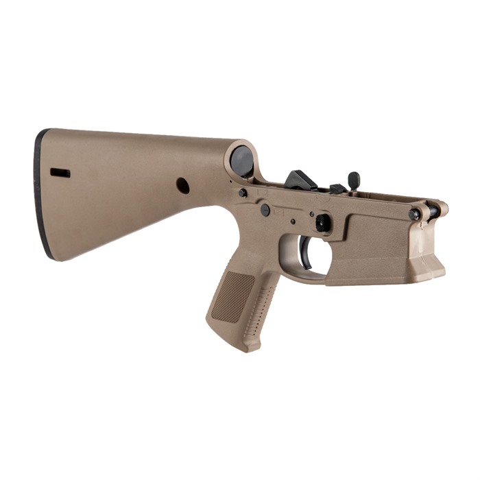 KE Arms LLC AR-15 KP-15, Complete Lower Receivers, Mil-Spec Polymer