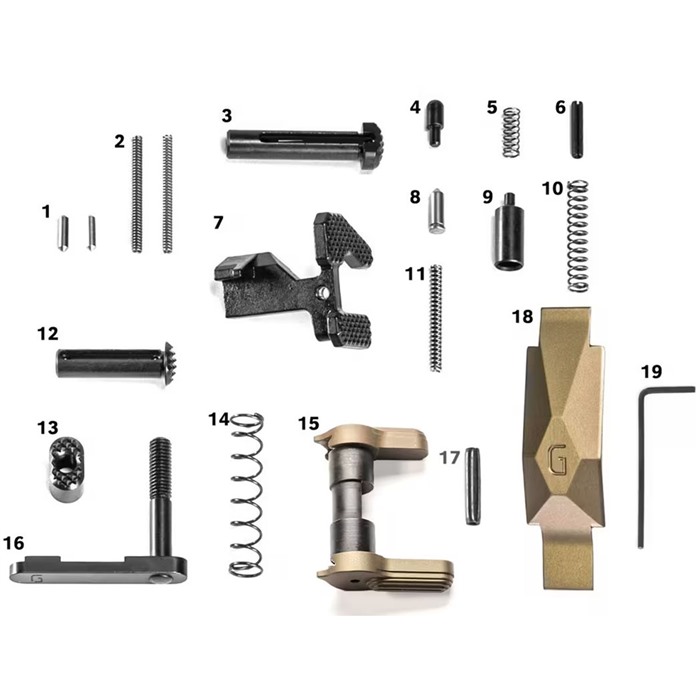 AR-15 ULTRA DUTY LOWER PARTS KITS