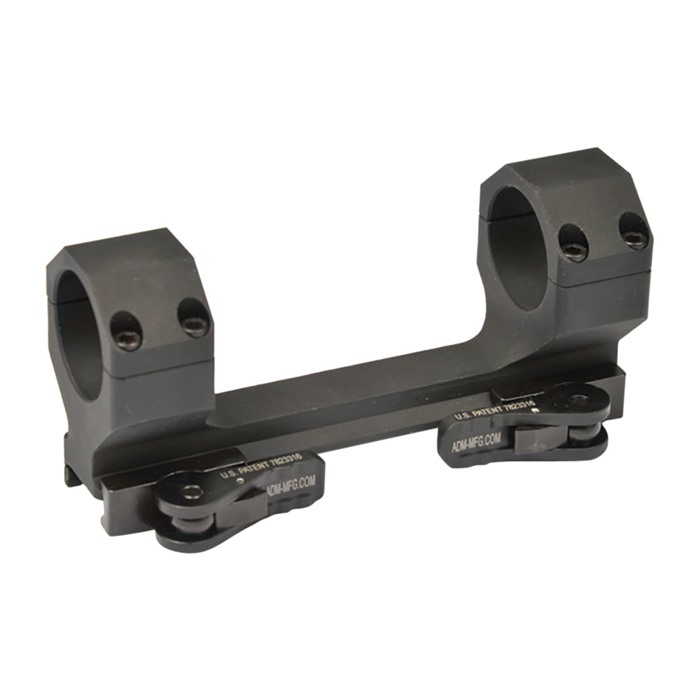 American Defense AD-DELTA-20MOA-34-FDE-TL 30mm Scope Mount Black