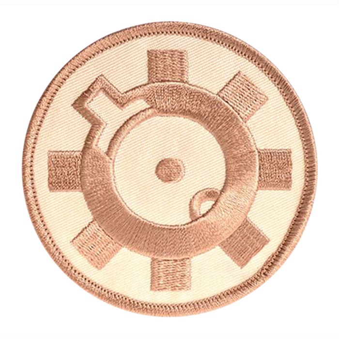 AR15.COM 2.5" BOLT FACE LOGO PATCH VELCRO TAN