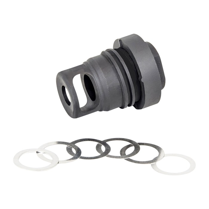 YANKEE HILL MACHINE CO., INC. AR .308 MINIQD MUZZLE BRAKE 5/8-24 BLACK