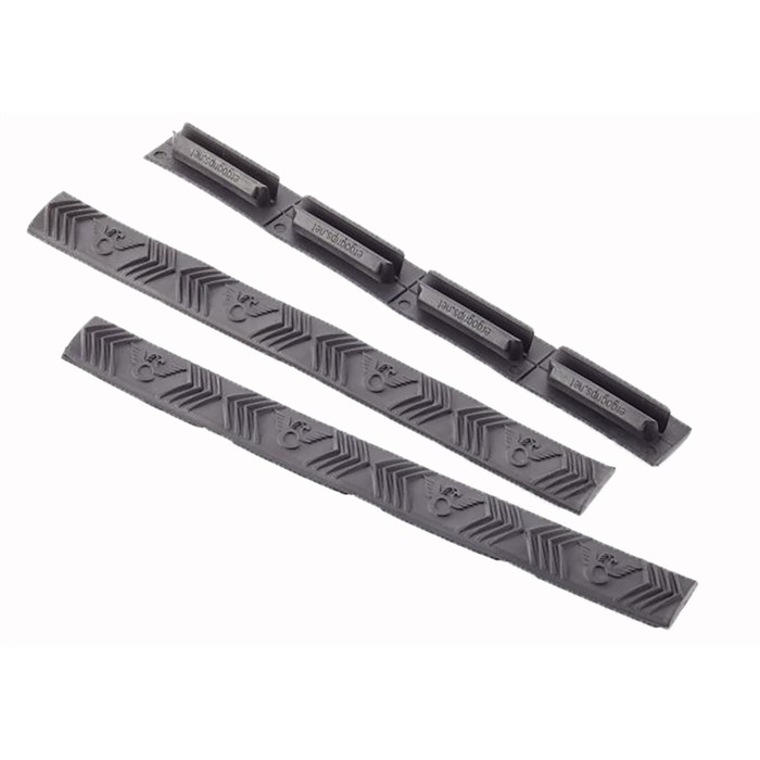 Wilson Combat TR-MRC-BLK M-LOK Rail Cover 4-Slot 3-Pack Black