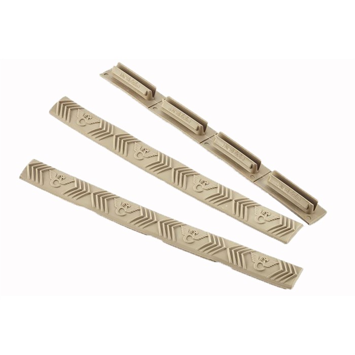 Wilson COMBAT M-LOK RAIL COVER 4-SLOT 3-PACK FDE