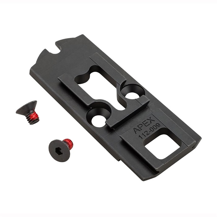 Apex Tactical 112-009 Optic Mount for Sig P320 with Pro Slide Cut Black - Apex Tactical Specialties