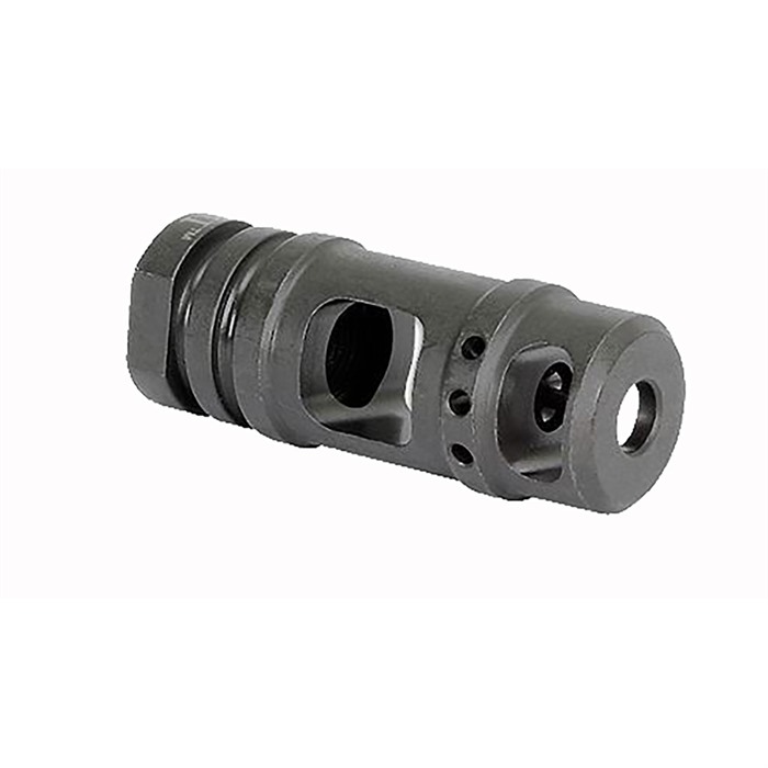 Midwest Industries 2-Chamber Muzzle Brake 1-2x28 Threads Fits .223-.556 - Midwest Industries - 22 Caliber