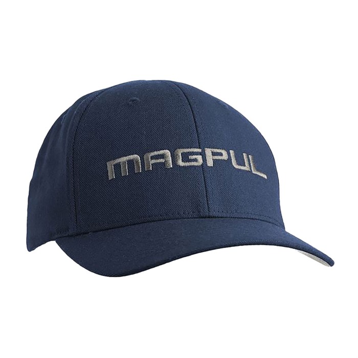 Magpul MAG1103-410 Navy Stretch Fit Snapback Hat S/M