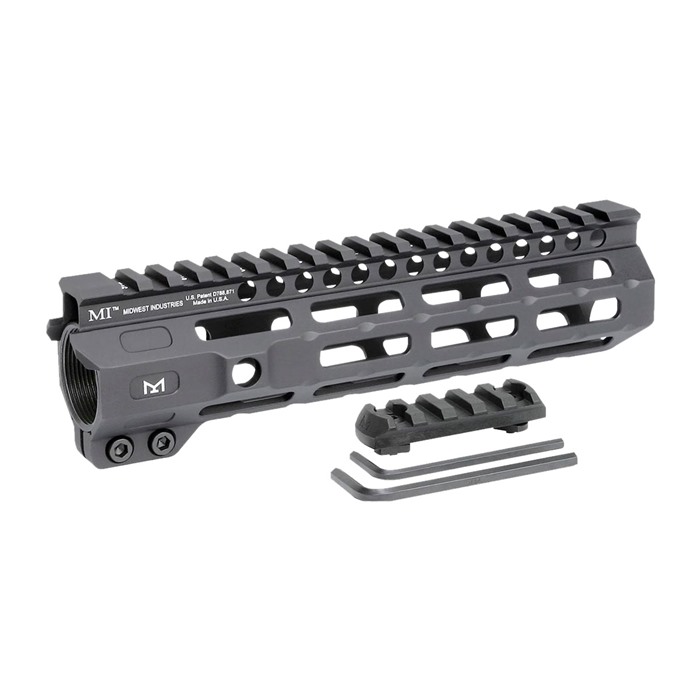 Midwest Industries MI-CRM8 Combat Handguard M-LOK 8" Aluminum Black