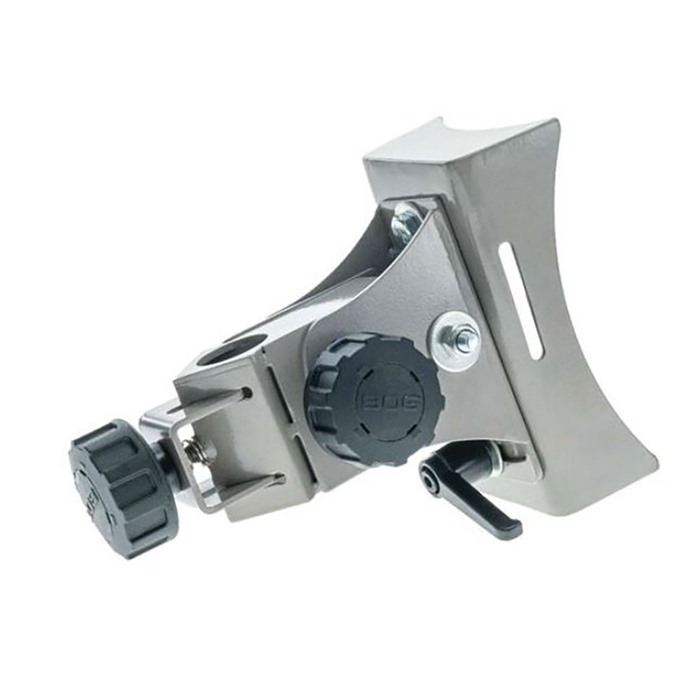 BOGgear 1124326 Deathgrip Elevation Bracket: Lightweight Aluminum, Gray, with Quick-Release Features & Rugged Construction